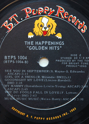 The Happenings : Golden Hits! (LP, Comp, Roc)