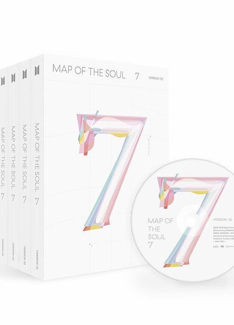 the album cover for BTS - Map Of The Soul: 7