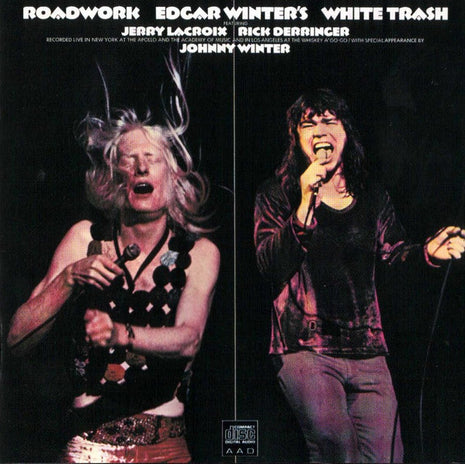 Edgar Winter's White Trash ,Featuring Jerry LaCroix, Rick Derringer, Johnny Winter : Roadwork (CD, Album, RE)