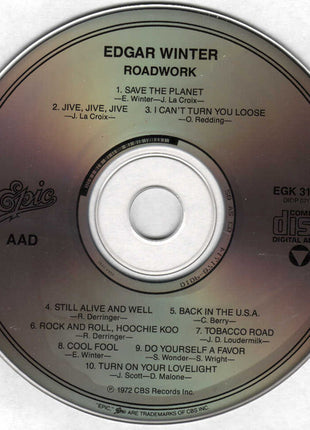 Edgar Winter's White Trash ,Featuring Jerry LaCroix, Rick Derringer, Johnny Winter : Roadwork (CD, Album, RE)