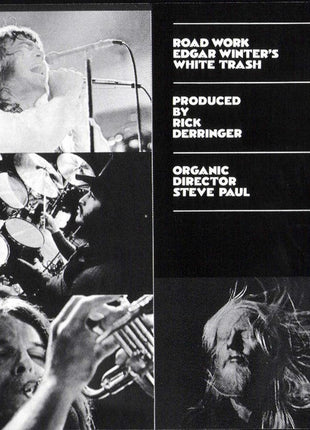 Edgar Winter's White Trash ,Featuring Jerry LaCroix, Rick Derringer, Johnny Winter : Roadwork (CD, Album, RE)