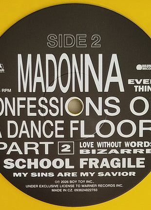 Madonna : Confessions II (LP, Album, Mixed, Yel)