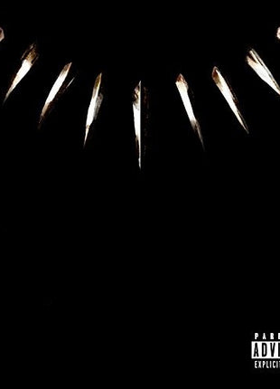 the album cover for Black Panther [Movie] - Black Panther The Album Music From And Inspired By [2LP]