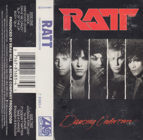 Ratt : Dancing Undercover (Cass, Album)