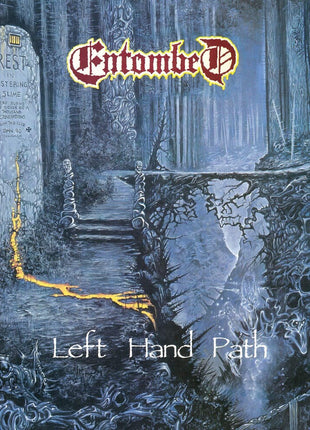 the album cover for Entombed - Left Hand Path (Full Dynamic Range Remastered Audio)