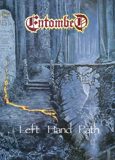 the album cover for Entombed - Left Hand Path (Full Dynamic Range Remastered Audio)