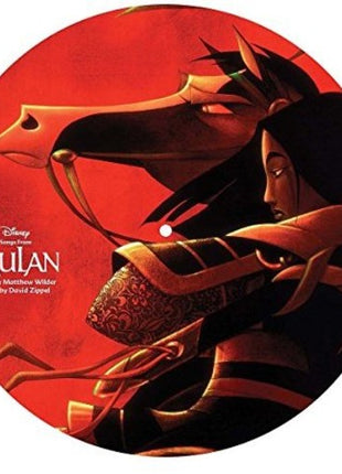 the album cover for Various Artists - Mulan (Songs From the Motion Picture)