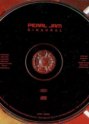 Pearl Jam : Binaural (CD, Album)