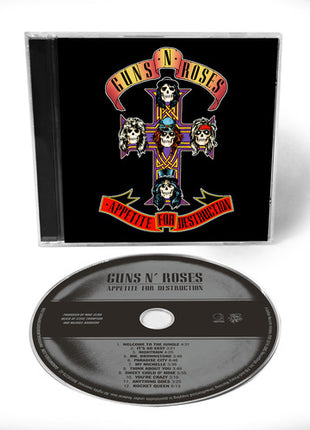 the album cover for Guns N' Roses - Appetite For Destruction - Remaster