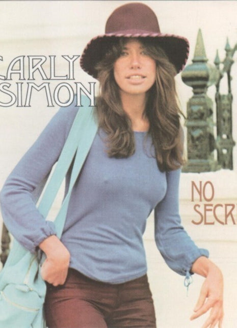 the album cover for Carly Simon - No Secrets