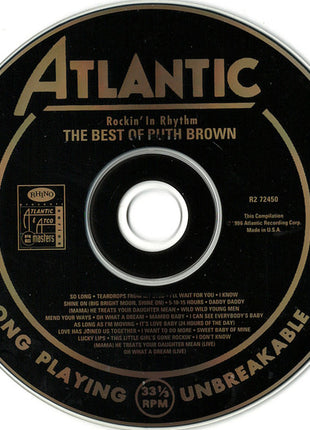 Ruth Brown : Rockin' In Rhythm - The Best Of Ruth Brown (CD, Album, Comp)