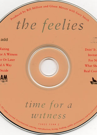 The Feelies : Time For A Witness (CD, Album)