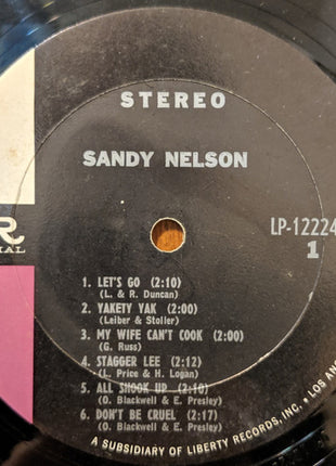 Sandy Nelson : The Best Of The Beats (LP, Album)