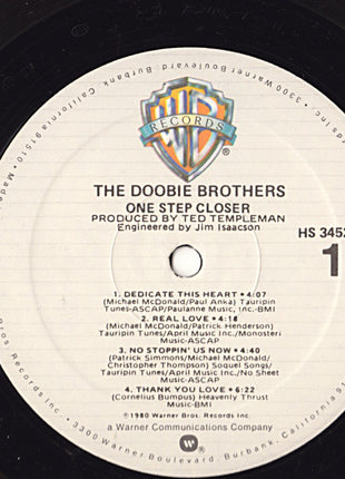 The Doobie Brothers : One Step Closer (LP, Album, SRC)