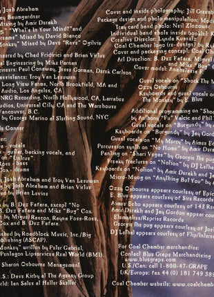 Coal Chamber : Chamber Music (CD, Album)