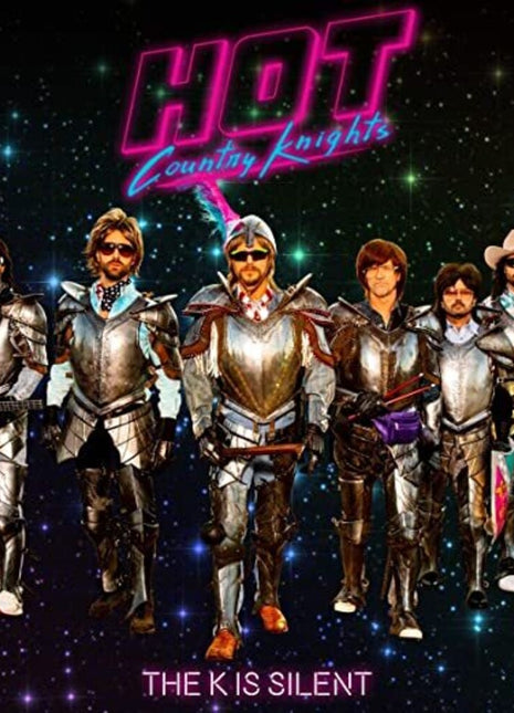 the album cover for Hot Country Knights - The K Is Silent