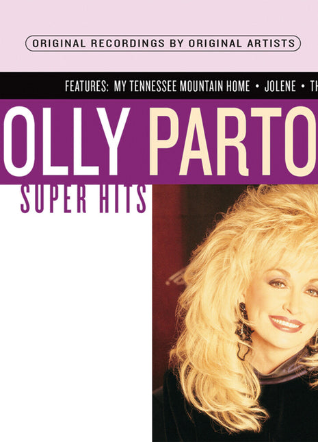 the album cover for Dolly Parton - Super Hits
