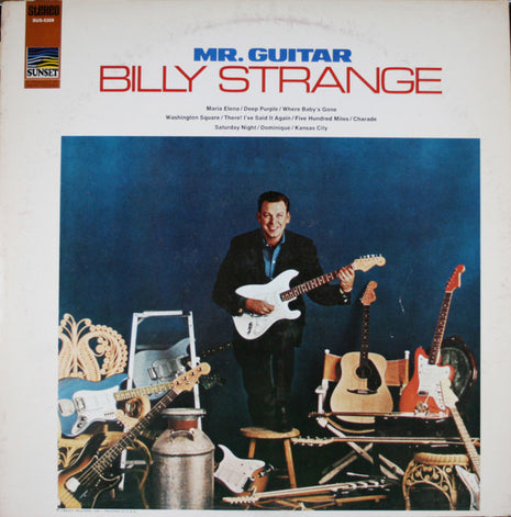 Billy Strange : Mr. Guitar (LP, Album, RE, Styrene, Abr)