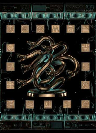 the album cover for King Gizzard & The Lizard Wizard - Chunky Shrapnel