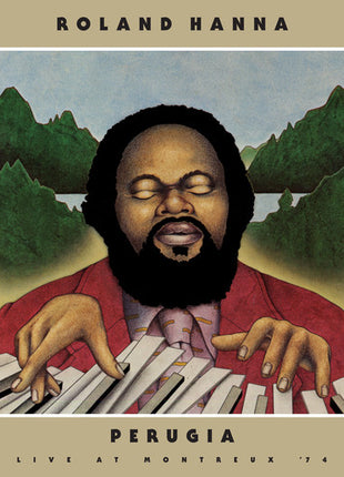 the album cover for Roland Hanna - Perugia: Live At Montreux 74 [Limited Edition Red LP]