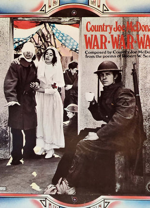 Country Joe McDonald : War War War (LP, Album, Pit)