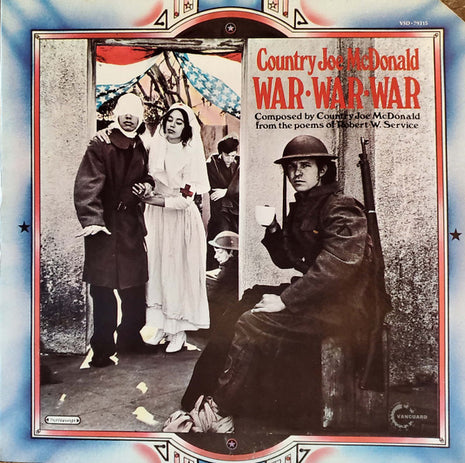 Country Joe McDonald : War War War (LP, Album, Pit)