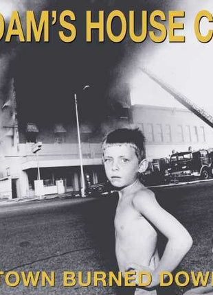 the album cover for Adam's House Cat - Town Burned Down [Yellow LP]