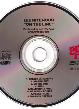 Lee Ritenour : On The Line (CD, Album, RE)