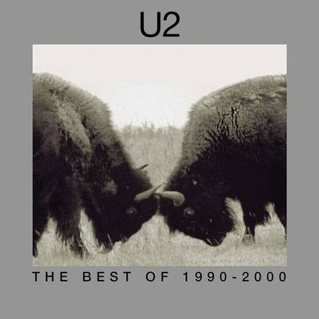 the album cover for U2 - The Best Of 1990-2000 [2LP]