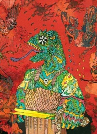 the album cover for King Gizzard & The Lizard Wizard - 12 Bar Bruise