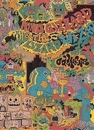 the album cover for King Gizzard & The Lizard Wizard - Oddments [Grimace Purple LP]