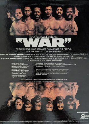 Eric Burdon Declares "War"* : Eric Burdon Declares "War" (LP, Album)