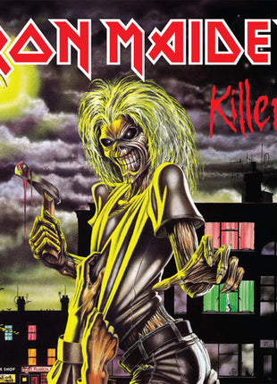 the album cover for Iron Maiden - Killers