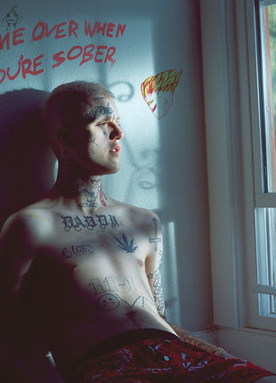 the album cover for Lil Peep - Come Over When You're Sober, Pt.2