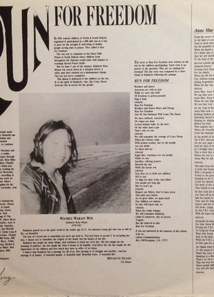 Larry Long : Run For Freedom (LP, Album)