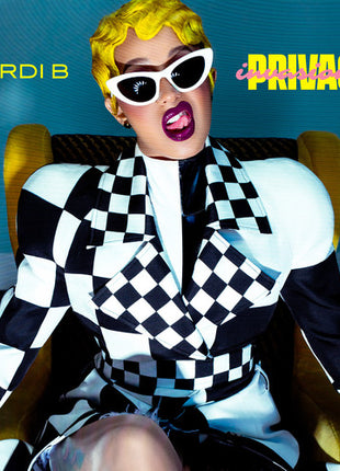 the album cover for Cardi B - Invasion Of Privacy [2LP]