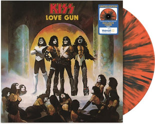 Kiss - Love Gun [Tangerine/Aqua Splatter LP] (Vinyl) (New (N))