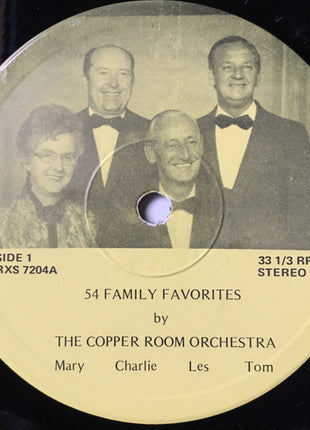 The Copper Room Orchestra : Til We Meet Again At The Harrison (54 Family Favourites) (LP)