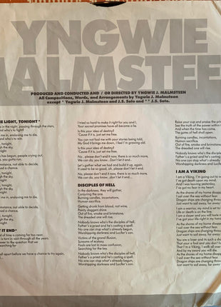 Yngwie J. Malmsteen's Rising Force : Marching Out (LP, Album, PRC)