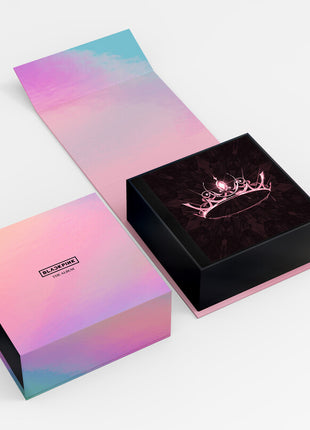 the album cover for BLACKPINK - THE ALBUM [Version 4]