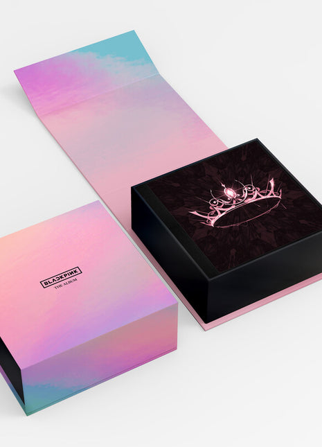 the album cover for BLACKPINK - THE ALBUM [Version 4]