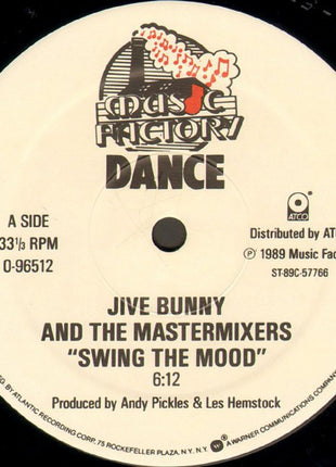 Jive Bunny And The Mastermixers : Swing The Mood (12")