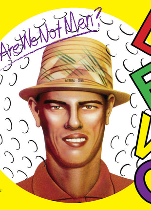 the album cover for Devo - Q: Are We Not Men? A: We Are Devo! [Rocktober 2020 LP]