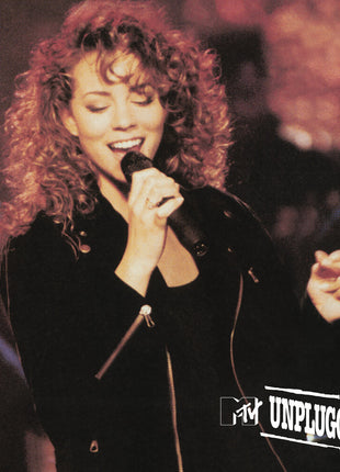 the album cover for Mariah Carey - MTV Unplugged [LP]