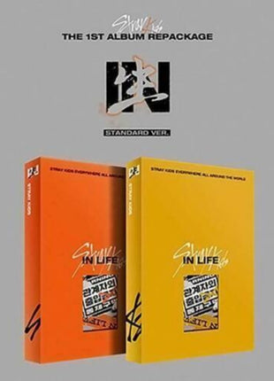 the album cover for Stray Kids - Repackage in Life (incl. 72pg Photobook, Member Photocard, Unit Photocard + Postcard)