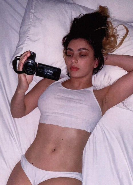 the album cover for Charli xcx - How Im Feeling Now