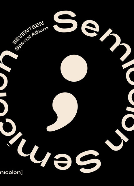the album cover for SEVENTEEN - ; [Semicolon] EP