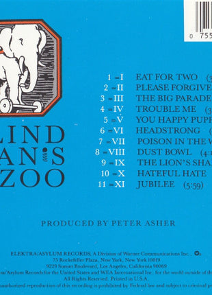 10,000 Maniacs : Blind Man's Zoo (CD, Album)