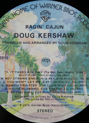 Doug Kershaw : Ragin' Cajun (LP, Album)