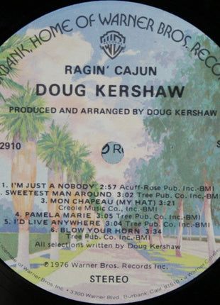 Doug Kershaw : Ragin' Cajun (LP, Album)